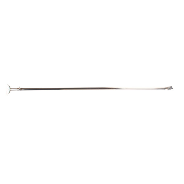Orkanstütze mit Bügelfuß 28 mm Stahl, 170-260 cm