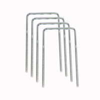 U-Bügel M6 XL, 4 Stück, 160 x 78 x 160 mm...