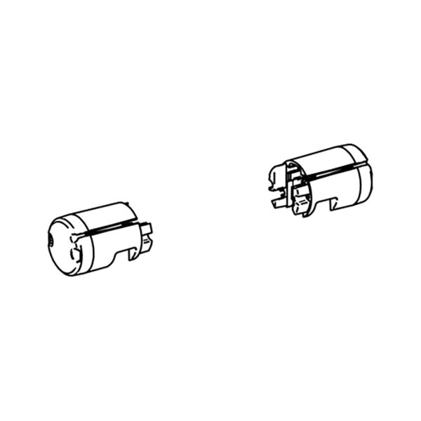 Frontblendenendkappen TO 1200 Satz links und rechts