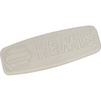 Abdeckkappe REMIS-Logo, beige für REMIfront IV