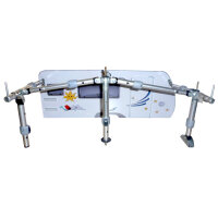 Stab 2-teilig Easy-System 25+22 mm/Alu 120-200 cm