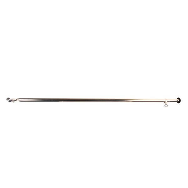 Orkanstütze mit Gelenkfuß 22 mm Stahl, 165-260 cm