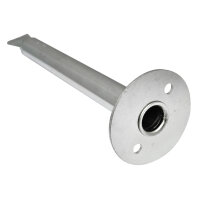 Bodenhülse bis 19 mm für Windschutzstangen