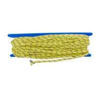 Abspannleinen 20 m x 6 mm neongelb