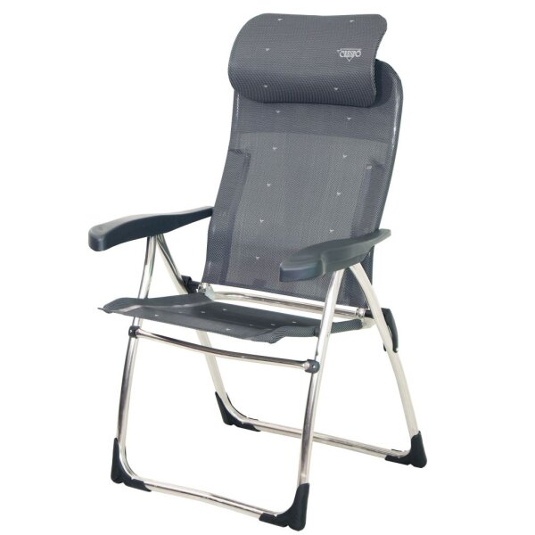 Campingstuhl Compact Rundrohr AL/215-C anthrazit